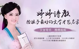 【百度云】《婷婷诗教，给孩子最好的文学才艺启蒙》视频+课件合集